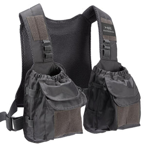 Bassdash D96 Fly Fishing Vest Tactical Chest Pack for Men Women Adjustable Sizes