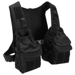 Bassdash D96 Fly Fishing Vest Tactical Chest Pack for Men Women Adjustable Sizes