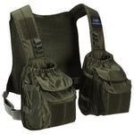 Bassdash D96 Fly Fishing Vest Tactical Chest Pack for Men Women Adjustable Sizes